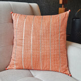 Rang Lumbar Cushion Cover, Orange 40x40 cm