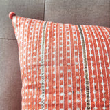 Rang Lumbar Cushion Cover, Orange 40x40 cm