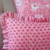 Sasha Lumbar Cushion Cover Pink, 30x50 cm