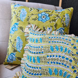 Sasha Cushion Cover Green, 45x45 cm