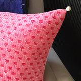 Phula Pink Cushion Cover, 45x45 cm