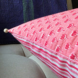 Phula Pink Cushion Cover, 45x45 cm