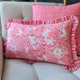 Sasha Lumbar Cushion Cover Pink, 30x50 cm