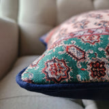 Kyari Cushion Cover Deep Blue, 45x45 cm