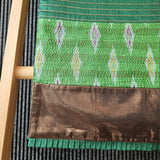 Green & Teal Patchwork Brocade Table Runner