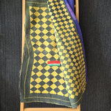 Vintage Kantha Throw Blue