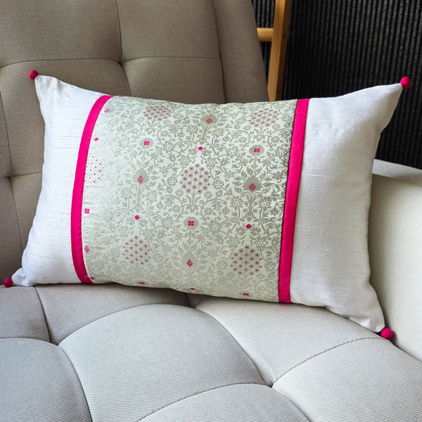 Juhi Cushion Patchwork Lumbar 30 x 50cm