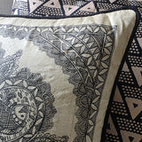 Hand Painted Madhubani Cushion Cover