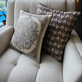 Hand Painted Madhubani Cushion Cover