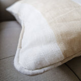 Natural Striped Linen Cushion Cover