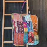 Vintage Kantha Tote Taupe