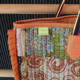 Vintage Kantha Tote Orange