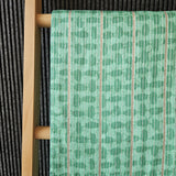 Rang Block Printed Table Runner, 200 cm, 260 cm, Rama Green