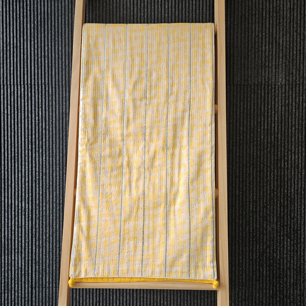 Rang Block Printed Table Runner, 260cm Peela