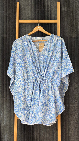 Short Kaftan, Blue Bail
