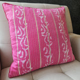 Rang Lumbar Cushion Cover, Magenta 45x45 cm