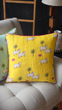 Gaiya Cushion Cover Yellow