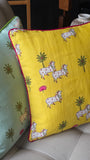 Gaiya Cushion Cover Yellow