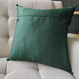 Bright Vintage Sari Kantha Patchwork Cushion Cover, 40 x 40 cm