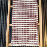 Burnt Siena Handloom Silk Table Runner