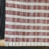 Burnt Siena Handloom Silk Table Runner