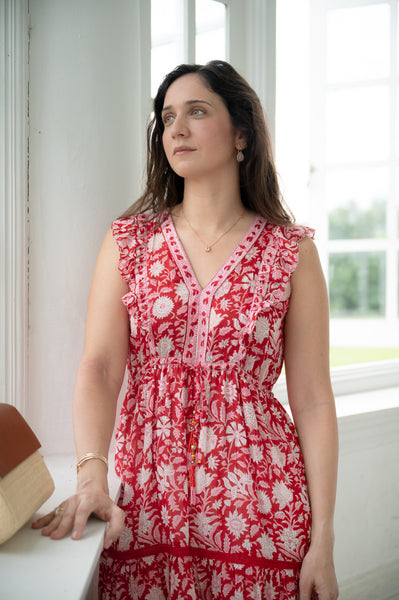 Phoebe Maxi Red