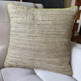 Assam Silk Cushion Cover Green
