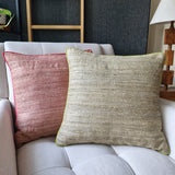 Assam Silk Cushion Cover Red