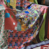 Vintage Kantha Throw Yellow