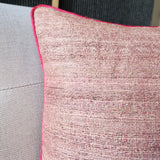 Assam Silk Cushion Cover Red