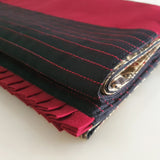 Printed Cotton Patchwork Table Runner with Frill