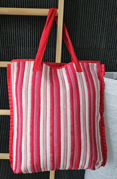 Ikat Tote Red