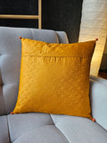 Bright Vintage Sari Kantha Patchwork Cushion Cover, 40 x 40 cm