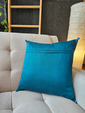 Bright Vintage Sari Kantha Patchwork Cushion Cover, 40 x 40 cm