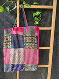 Vintage Kantha Tote