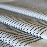 Black and White Handloom Cotton Table Runner