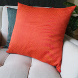 Black & Red, Reversible Mashru Cushion Cover