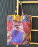 Vintage Kantha Tote Yellow