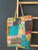 Vintage Kantha Tote Yellow
