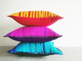 Shibori Tie Dye Colourful Cushion Cover