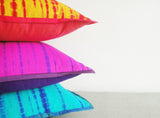 Shibori Tie Dye Colourful Cushion Cover